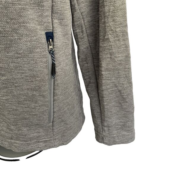 Mens Orvis Full Zip Active Fleece Lined Jacket Size XL Blue Gray - Picture 3 of 8